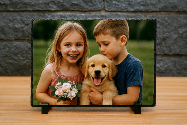 Custom Photo on Slate - Image 2