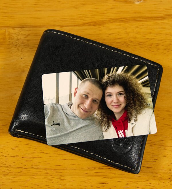 Personalized Metal Photo Card - Image 4
