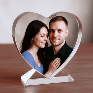 Custom Heart-Shaped Acrylic
