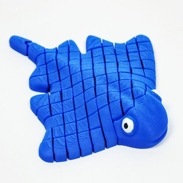 3D Printed Articulated Stingray Toy – Eco-Friendly Ocean Animal Gift - Image 2
