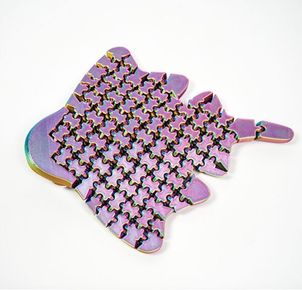 3D Printed Articulated Stingray Toy – Eco-Friendly Ocean Animal Gift - Image 4
