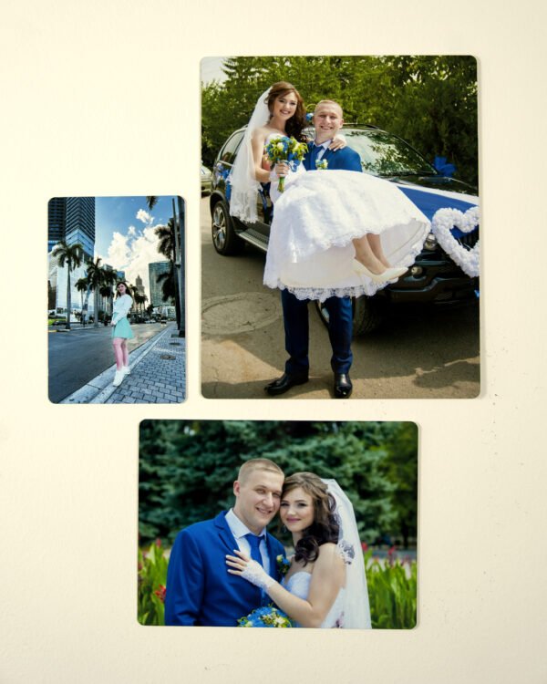 Custom Metal Photo Print with Magnetic Wall Mount - Image 3