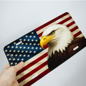 custom aluminum license plate