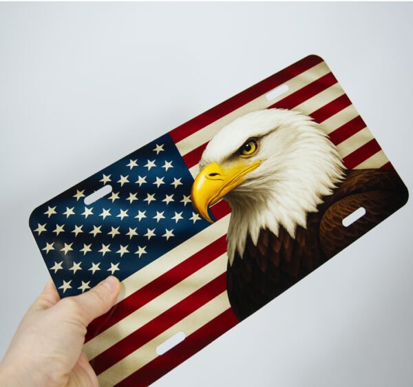 custom aluminum license plate