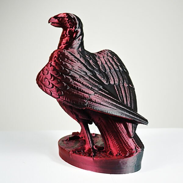 3D Printed American Eagle Statue – Eco-Friendly Patriotic Decor - Image 3
