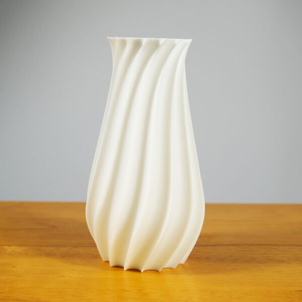 Modern 3D Printed Spiral Vase – Futuristic Home Decor in Multiple Colors - Image 5
