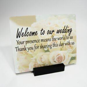 custom metal photo sign
