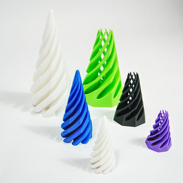 3D Printed Spiral Cone Toy – Eco-Friendly, Customizable, and Mesmerizing - Image 2